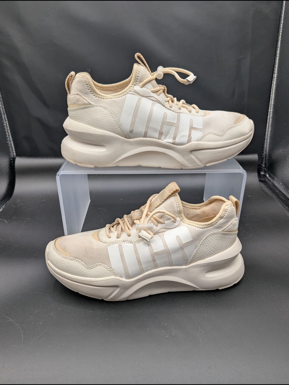 UGG Women's Cream Chunky Runner Sneakers